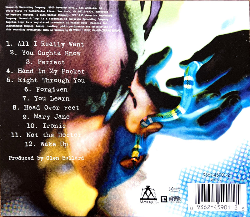 a cd cover with a picture of a hand reaching for something