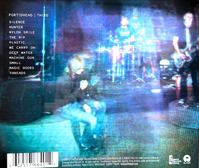 a blurry photo of a band on stage