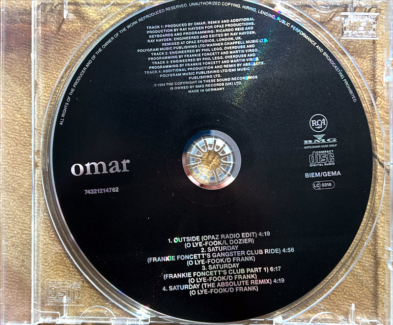 a cd in a clear plastic case on a table