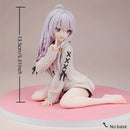 Figurine Anime Fille - PVC 13,5 cm - Tenue Pull Tricoté - Décoration Bureau & Voiture