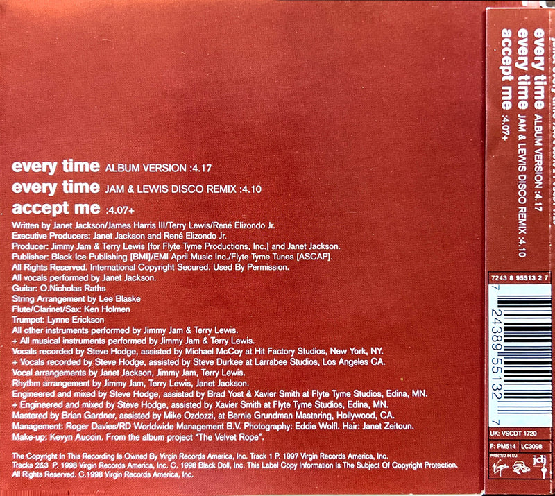 the back cover of a book with a red background