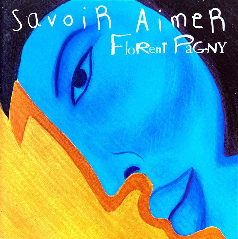 a painting of a woman's face with the words savorr amer