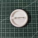 Badge rond "The Dark Side of the Moon" - Design classique, 4,4 cm