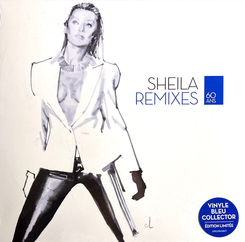 Sheila LP Remixes (60 Ans) - Vinyle bleu - France