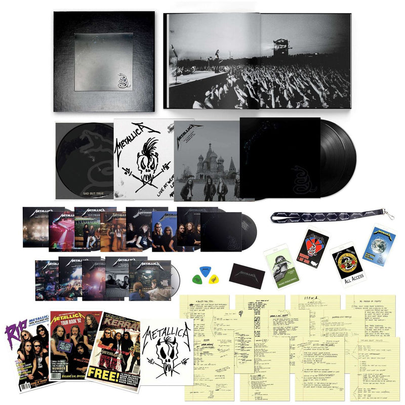 Metallica Coffret 5xLP + 14xCD + 5xDVD Black Album - Edition Limitée Coffret Super Deluxe
