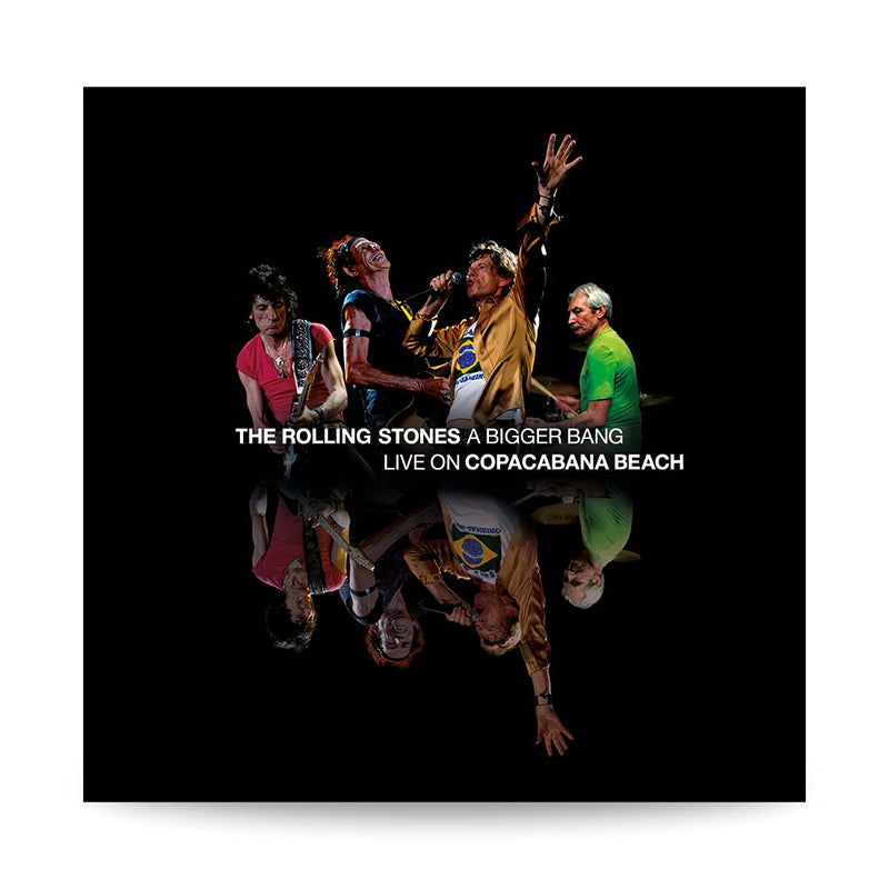 The Rolling Stones 3xLP A Bigger Bang Live On Copacabana Beach - Edition Limitée Vinyles Colorés