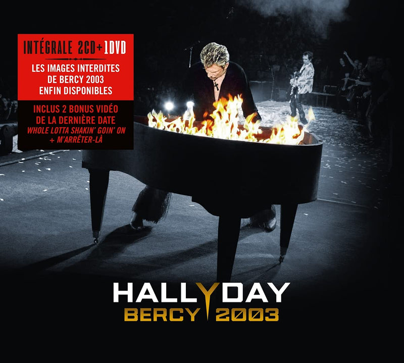 Johnny Hallyday 2xCD + DVD Bercy 2003 - Digipak