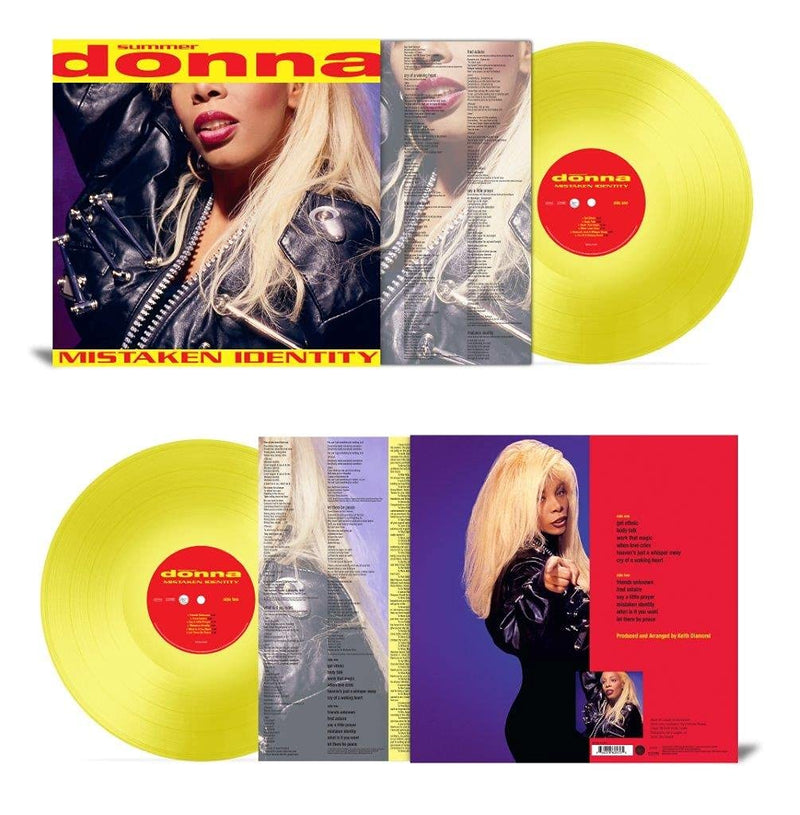 Donna Summer LP Mistaken Identity - Vinyle Jaune 180 grammes