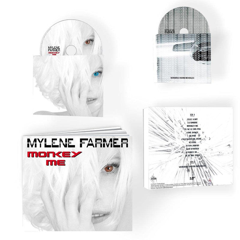 Mylène Farmer 2xCD Monkey Me (Album original + Instrumentaux) - France