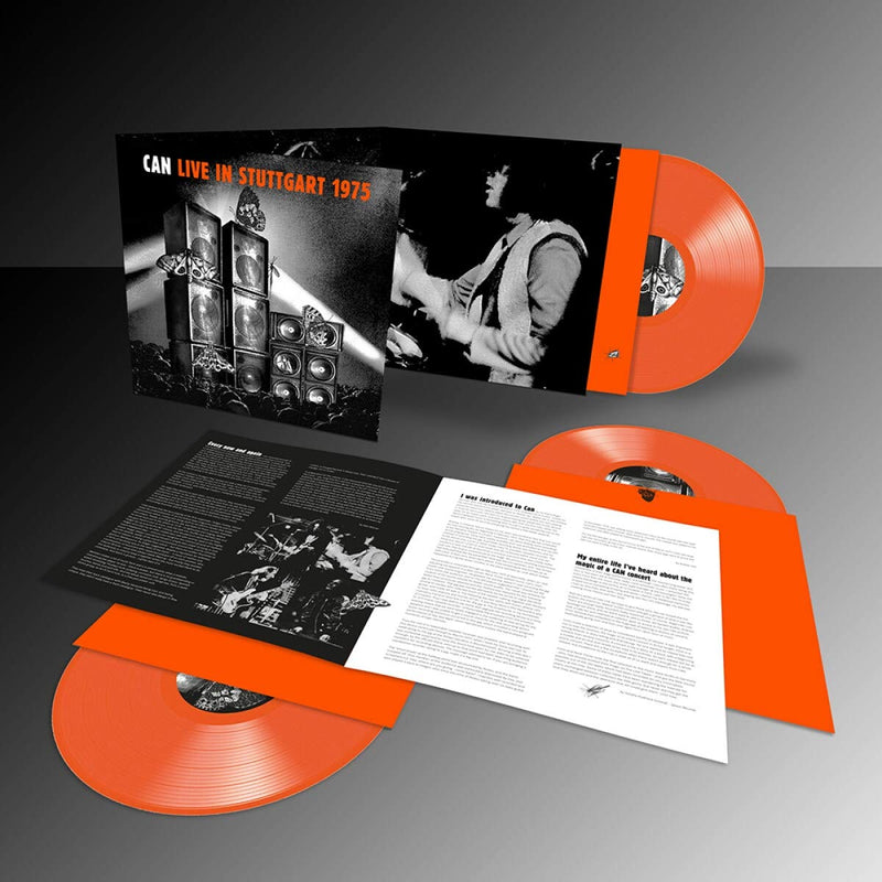 Can 3xLP Live In Stuttgart 1975 - Edition Limitée Vinyle Orange