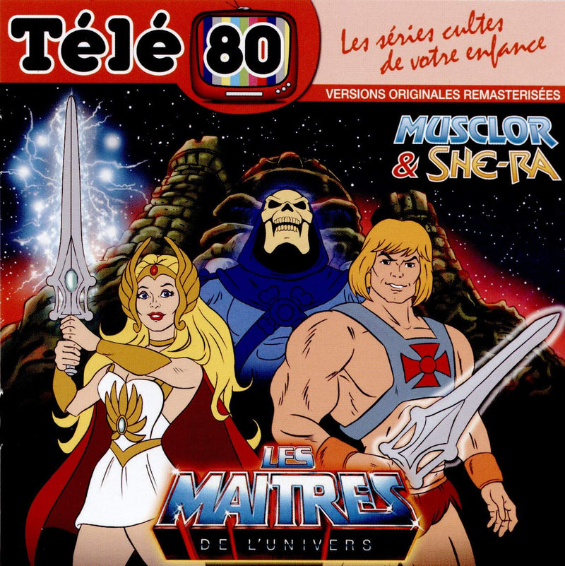 Compilation ‎CD Les Maîtres De L'Univers - Musclor & She-Ra - France