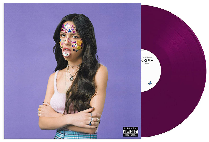 Olivia Rodrigo LP SOUR - Vinyle couleur violet