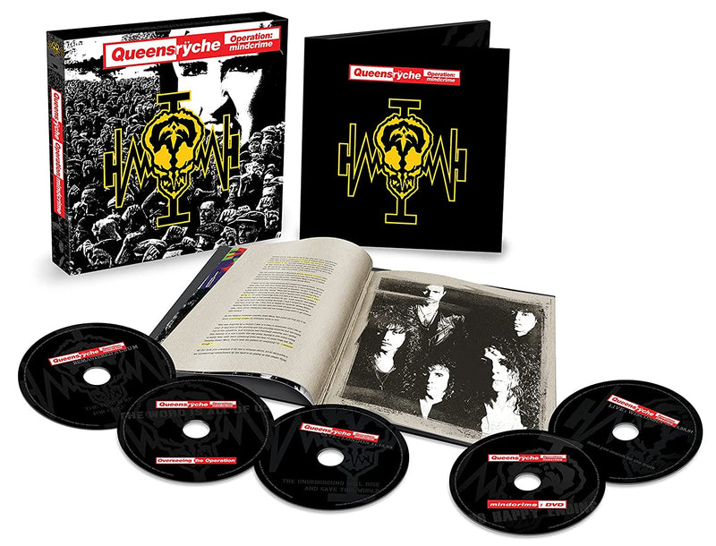 Queensrÿche 4xCD + DVD Operation Mindcrime