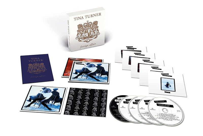 Tina Turner Coffret 4xCD + DVD Foreign Affair - Deluxe Remaster