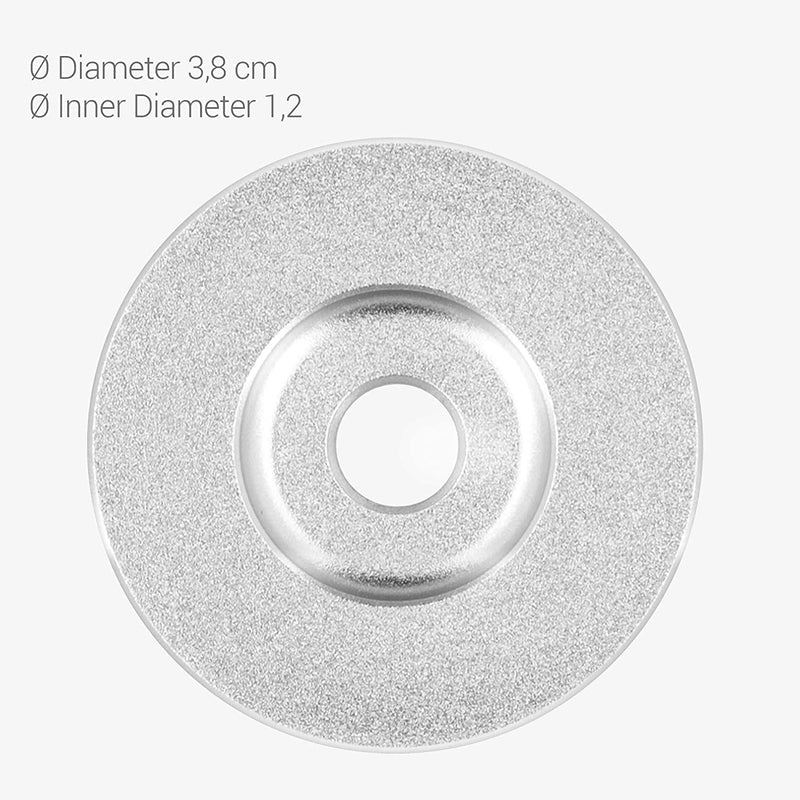 Adaptateur Universel 45 Tours 7" pour Disque Platine Vinyle - Accessoire Ø 3,8 cm pour 45t en Aluminium