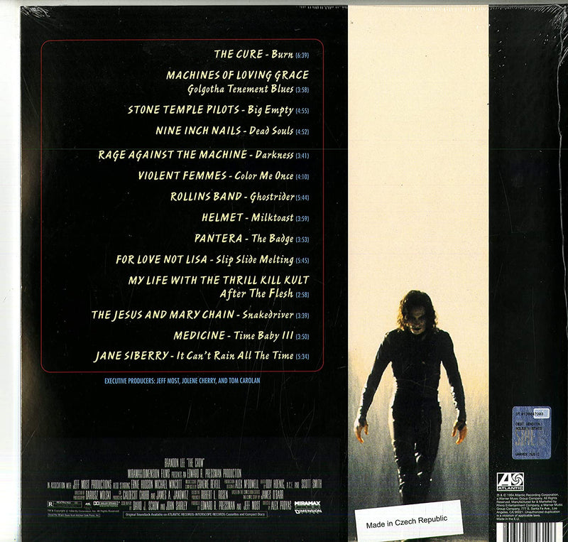 Compilation ‎2xLP The Crow (Original Motion Picture Soundtrack) - Limited Edition 4500 copies