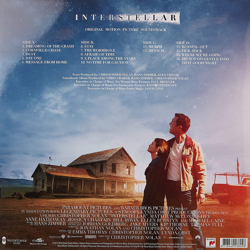 Hans Zimmer ‎2xLP Interstellar (Original Motion Picture Soundtrack) - Deluxe Edition, Limited Edition, 180 Gram - Europe