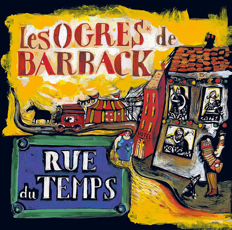 Les Ogres De Barback ‎LP Rue Du Temps - France