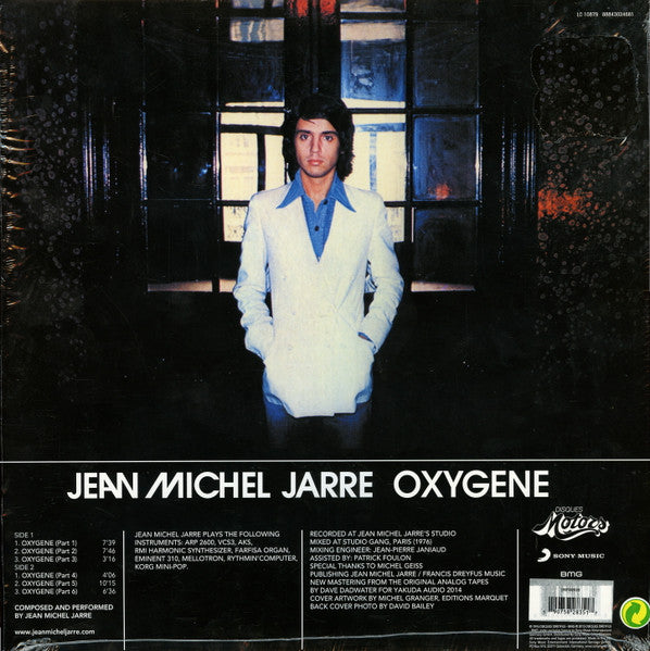 Jean-Michel Jarre LP Oxygene - Tirage Limité, Vinyle Bleu