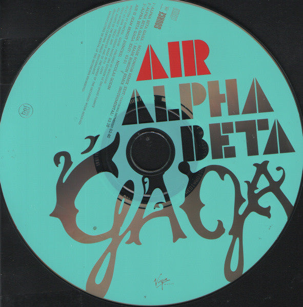 AIR ‎CD Single Alpha Beta Gaga - Promo - France