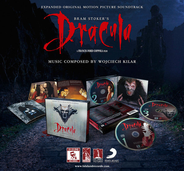 Wojciech Kilar ‎3xCD Bram Stoker's Dracula (Expanded Original Motion Picture Soundtrack) - US