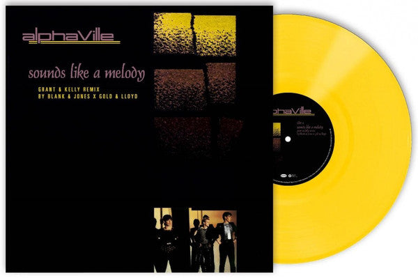 Alphaville ‎12" Sounds Like A Melody (Grant & Kelly Remix) - Limited Edition, Yellow Vinyl