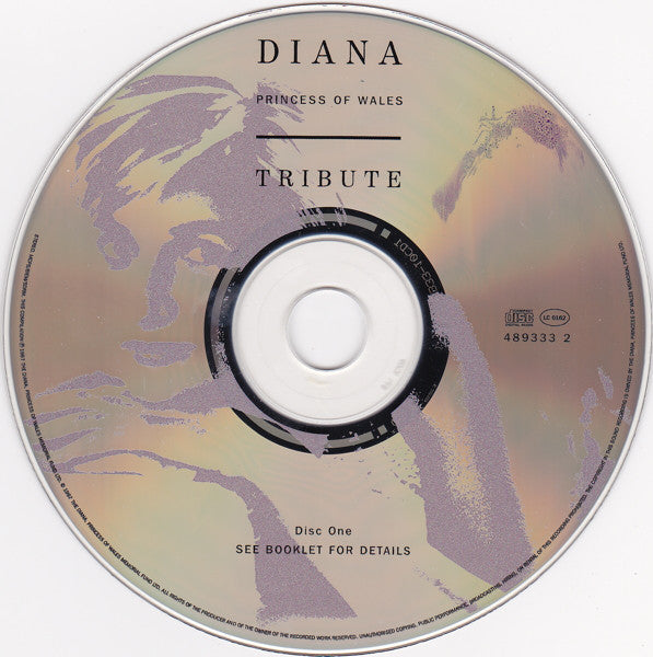 Compilation ‎2xCD Diana (Princess Of Wales) Tribute - UK & Europe