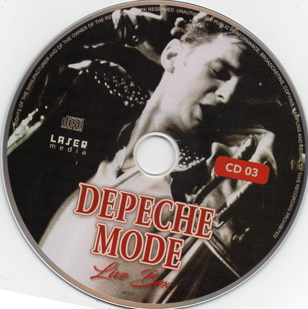 Depeche Mode ‎3xCD Live Box - Ireland