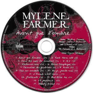 Mylène Farmer ‎2xCD Avant Que L'ombre... (Album original + Instrumentaux) - France