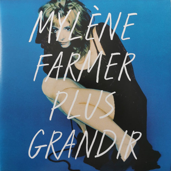 Mylène Farmer 2xLP Plus Grandir - Tirage Limité Numéroté, Vinyles Bleus Marbrés - France