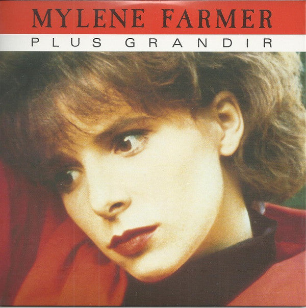 Mylène Farmer 7" Plus Grandir - Réédition 2021, Tirage limité 1000 exemplaires numéroté - France