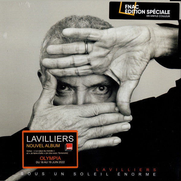 Bernard Lavilliers LP Sous Un Soleil Énorme - Tirage Limité, Vinyle Orange Opaque - France
