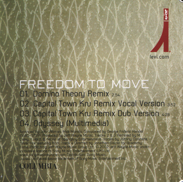 Freedom To Move ‎Maxi CD Freedom To Move - UK