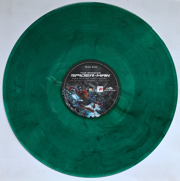 James Horner 2xLP The Amazing Spider-Man - Music From The Motion Picture - Limited Edition, Green and black marbled - Europe