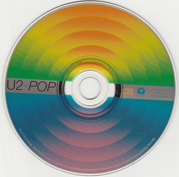 U2 CD Pop - US