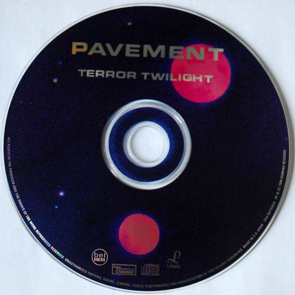 Pavement ‎CD Terror Twilight - Europe