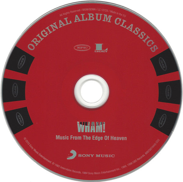 Wham! ‎3xCD Original Album Classics - Europe