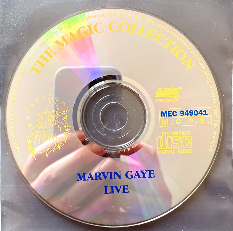 Marvin Gaye ‎CD Live The Magic Collection - Netherlands
