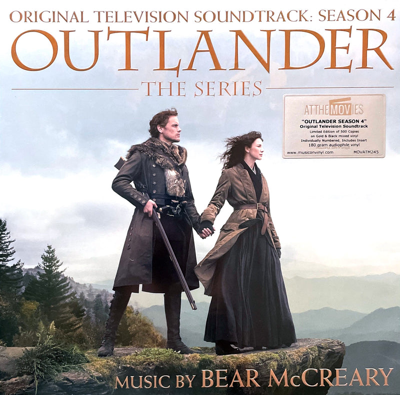 Bear McCreary ‎2xLP Outlander: The Series (Original Television Soundtrack: Season 4) - Limited Edition, Numbered, Gold & Black Mixed Vinyls - Europe