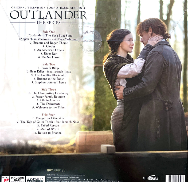 Bear McCreary ‎2xLP Outlander: The Series (Original Television Soundtrack: Season 4) - Limited Edition, Numbered, Gold & Black Mixed Vinyls - Europe