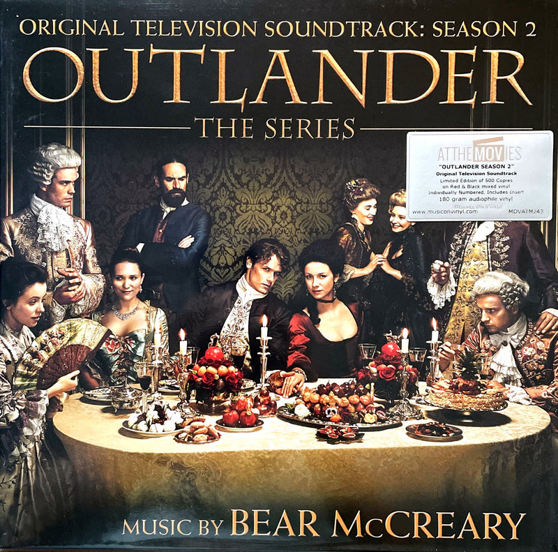 Bear McCreary ‎2xLP Outlander: The Series (Original Television Soundtrack: Season 2) - Limited Edition, Numbered, Red & Black Mixed Vinyls - Europe