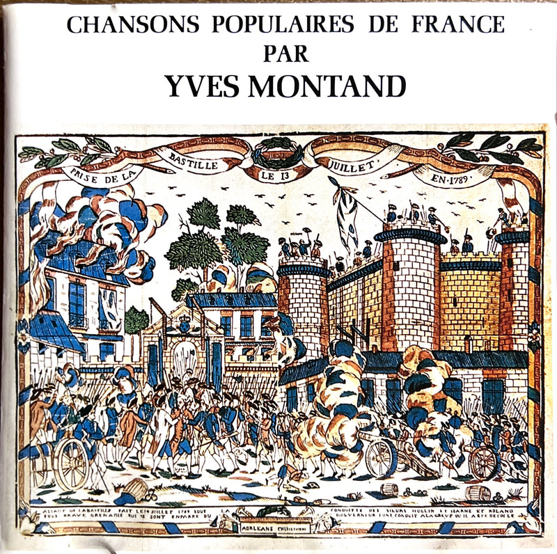 Yves Montand CD Chansons Populaires De France