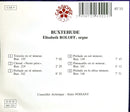 Buxtehude - Elisabeth Roloff CD Ses Plus Belles Pages Pour Orgue (VG+/VG+)