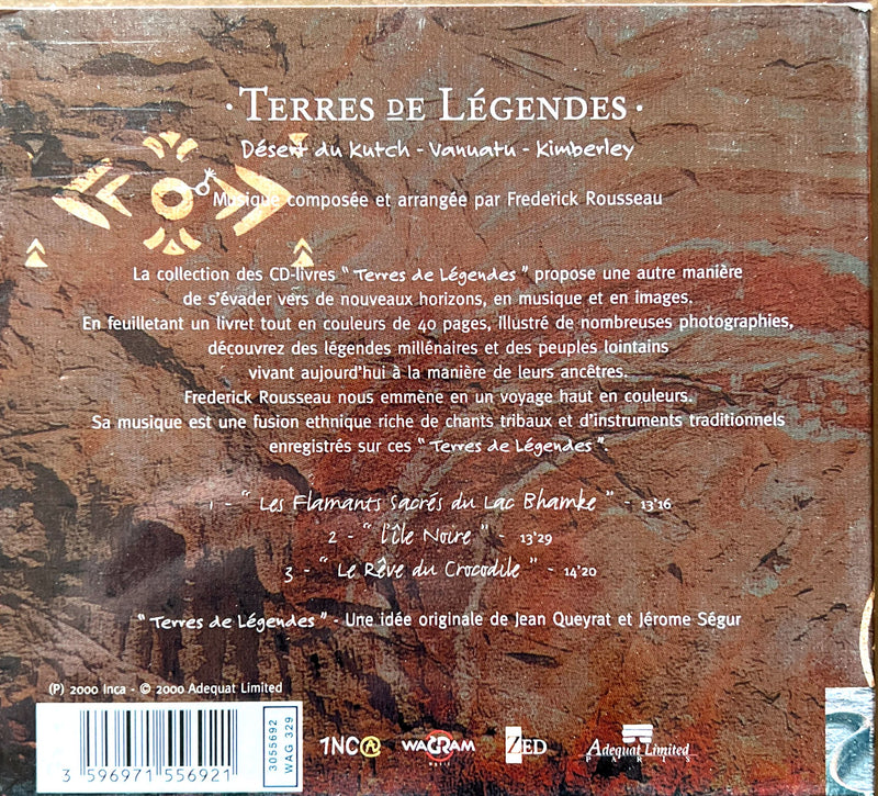 Frédérick Rousseau CD Terres De Légendes 1