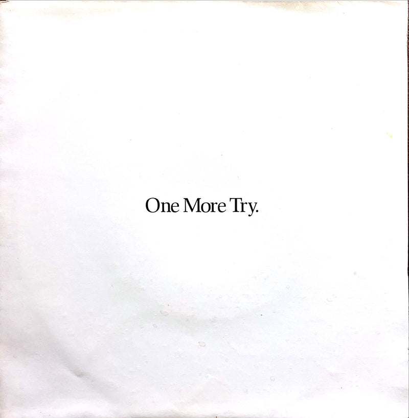 George Michael 7" One More Try - Europe