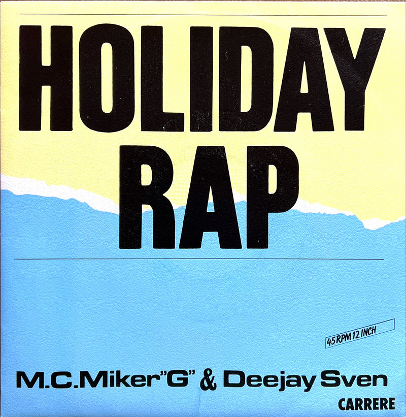 M.C.Miker"G" And Deejay Sven 7" Holiday Rap - France