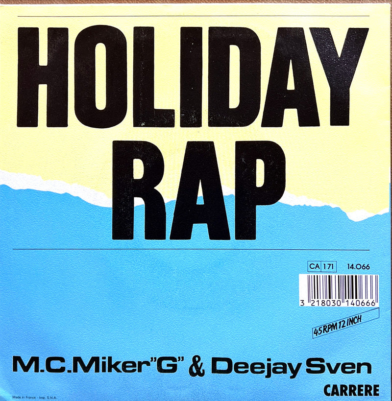 M.C.Miker"G" And Deejay Sven 7" Holiday Rap - France