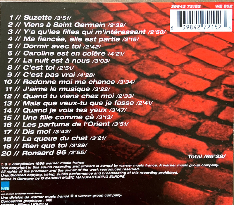 Dany Brillant CD Best Of - Europe