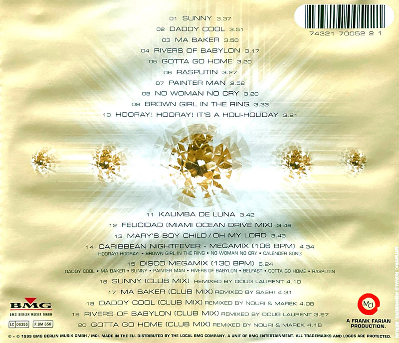 Boney M. 2000 ‎CD 20th Century Hits - Europe