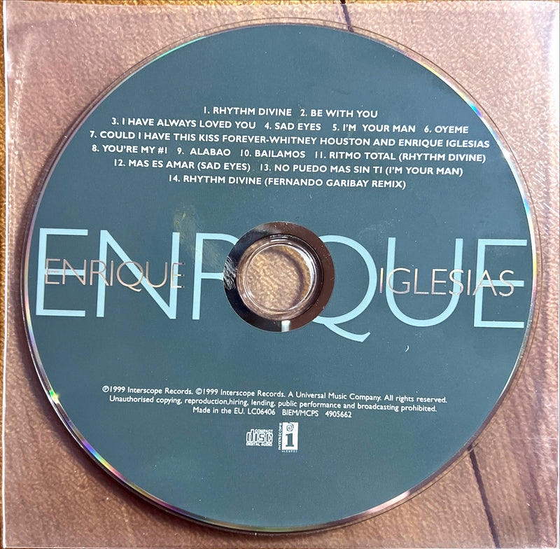 Enrique Iglesias CD Enrique - Europe